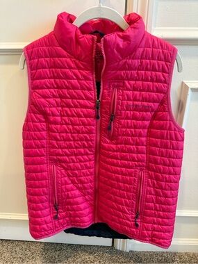 Vineyard Vines Hot Pink Quilted Puffer Vest